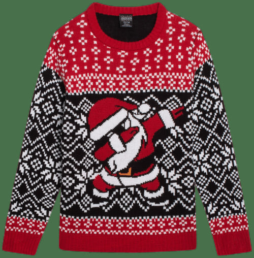 Boys' Ugly Christmas Sweater - Novelty Xmas Holiday Party Pullover (4-18)