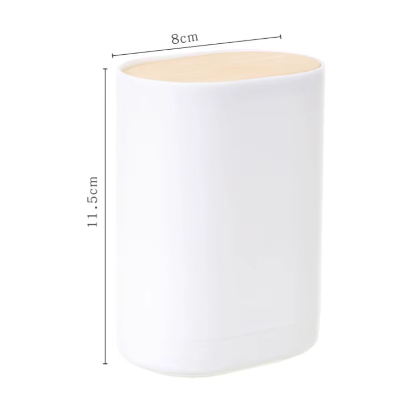 Toothpick Box Cotton Swabs Holder Tooth Pick Automatic Dispenser Press Can Living Room Table Accessories Cotton Bud Container